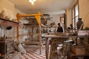 A potter's studio in Saint Jean Pied de Port.